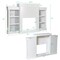 70 Inch Modern Entertainment Center with Bookcase (Only TV stand)